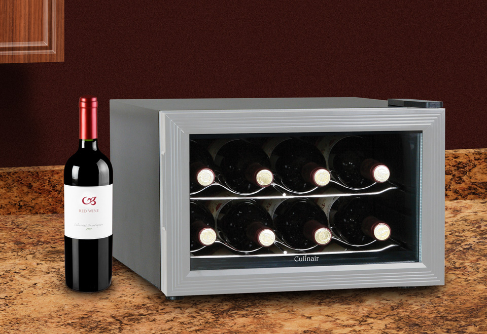 8 Bottle Wine Cooler Sharper Image