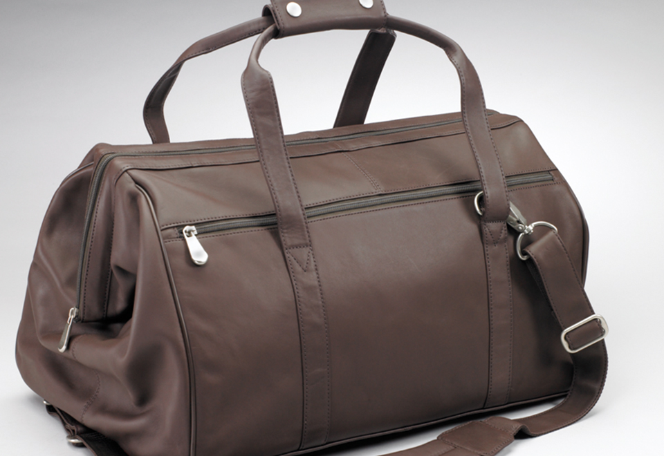 wide mouth weekend bag