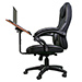 Office Chair with Integrated Laptop Desk @ Sharper Image