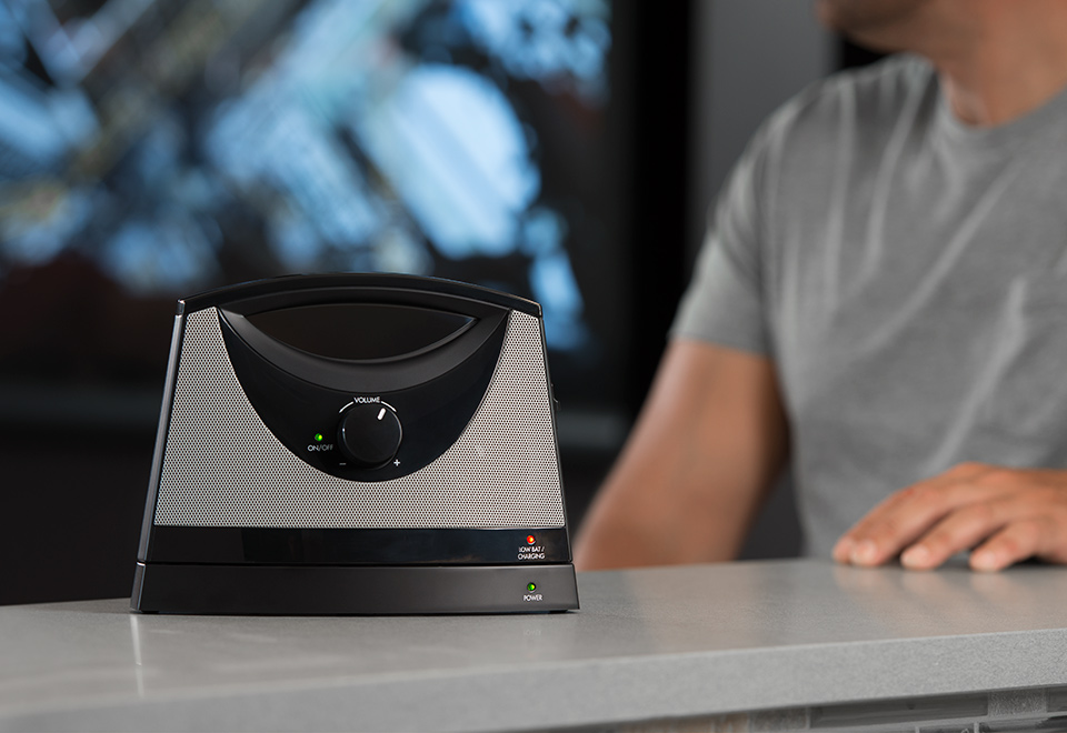 Wireless TV Speaker Sharper Image
