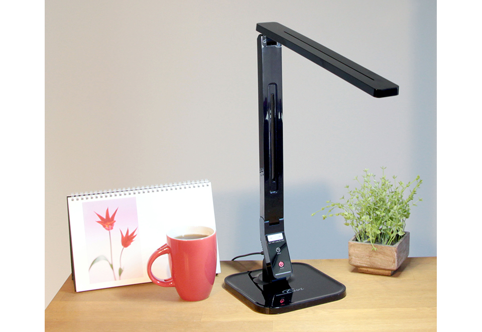 Simple and Elegant LED Desk Lamp Sharper Image