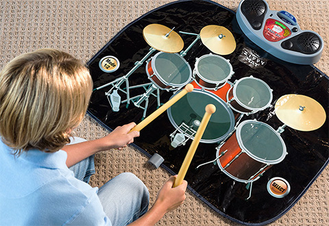 Rock And Roll Games >> Rock 'N' Roll Electronic Drum Mat @ Sharper Image Rock And Roll Games >> Rock 'N' Roll Electronic Drum Mat @ Sharper Image
