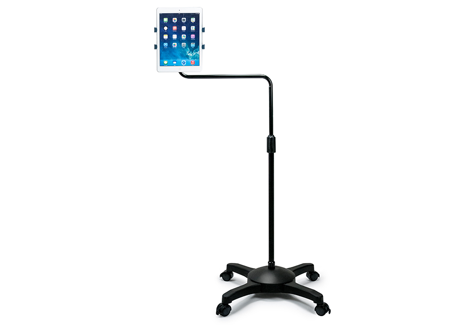 Tablet Floor Stand with Wheels Sharper Image