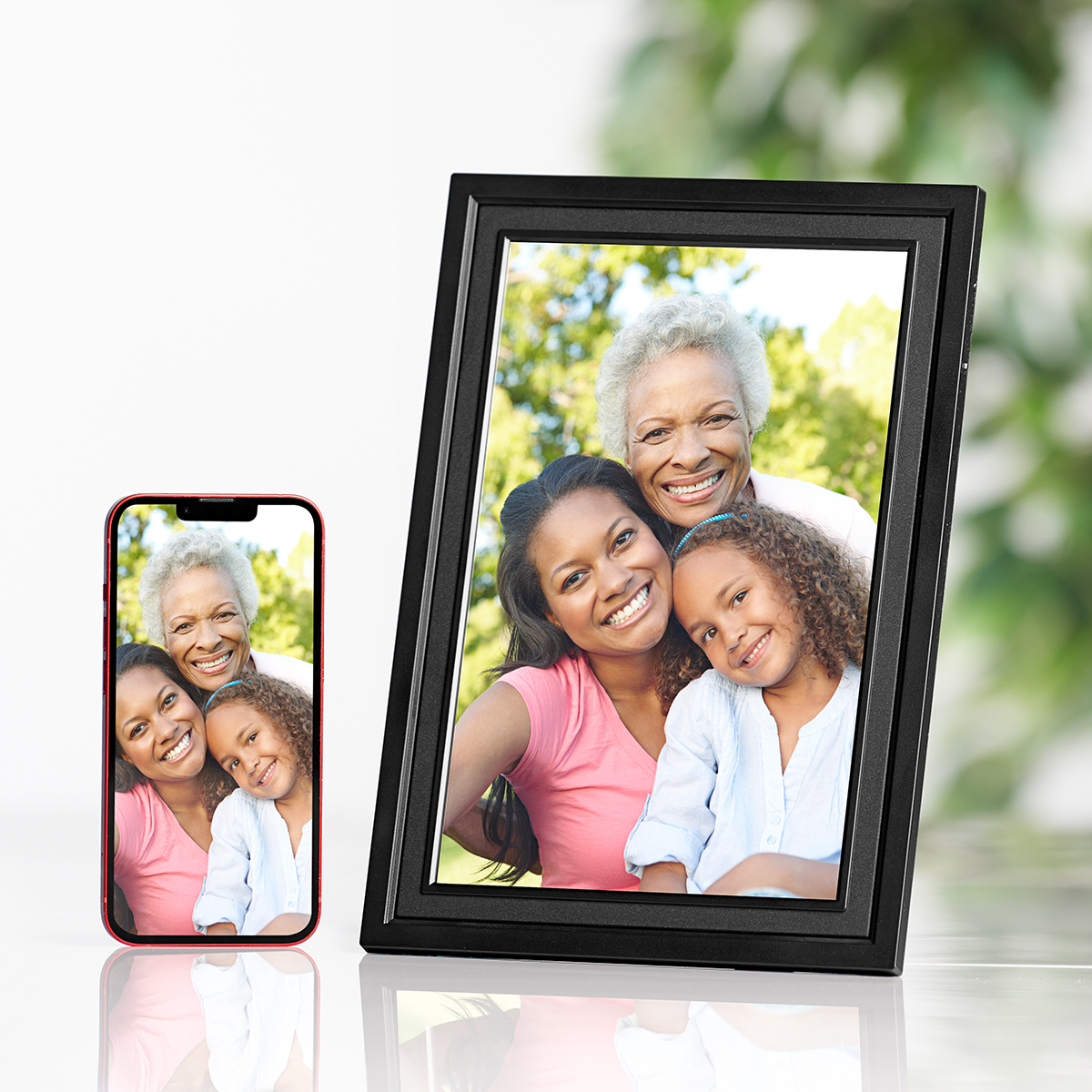 10'' Digital Smart Photo Frame - White