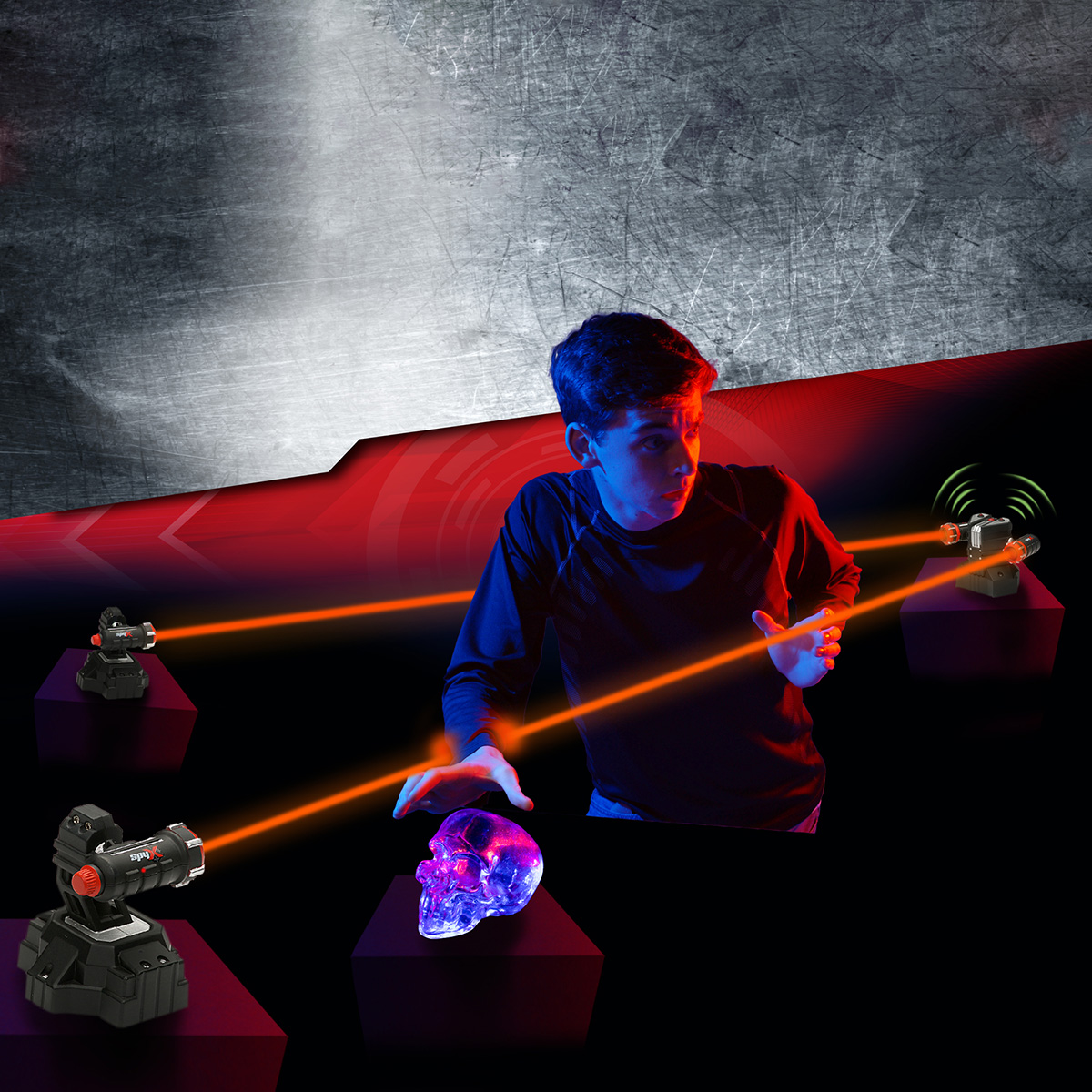 Spy Laser Tripwire Alarm