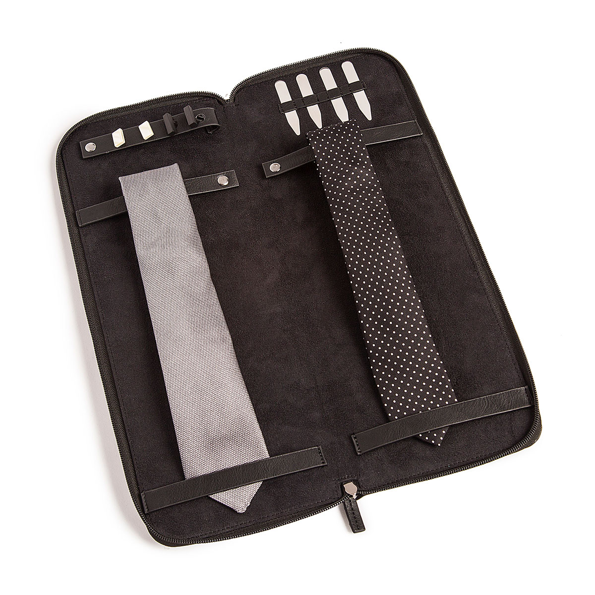 Brouk & Co Monaco Travel Tie Case - Brown