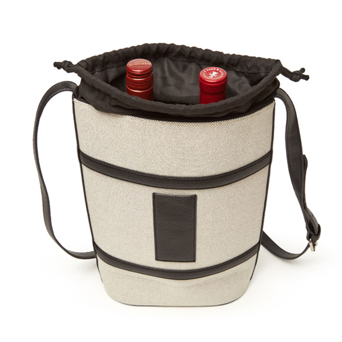 Brouk & Co The Capri Double Wine Bag - Brown