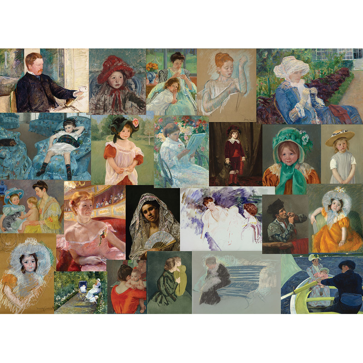 Fine Arts Puzzles - American Impressionism Mary Cassatt