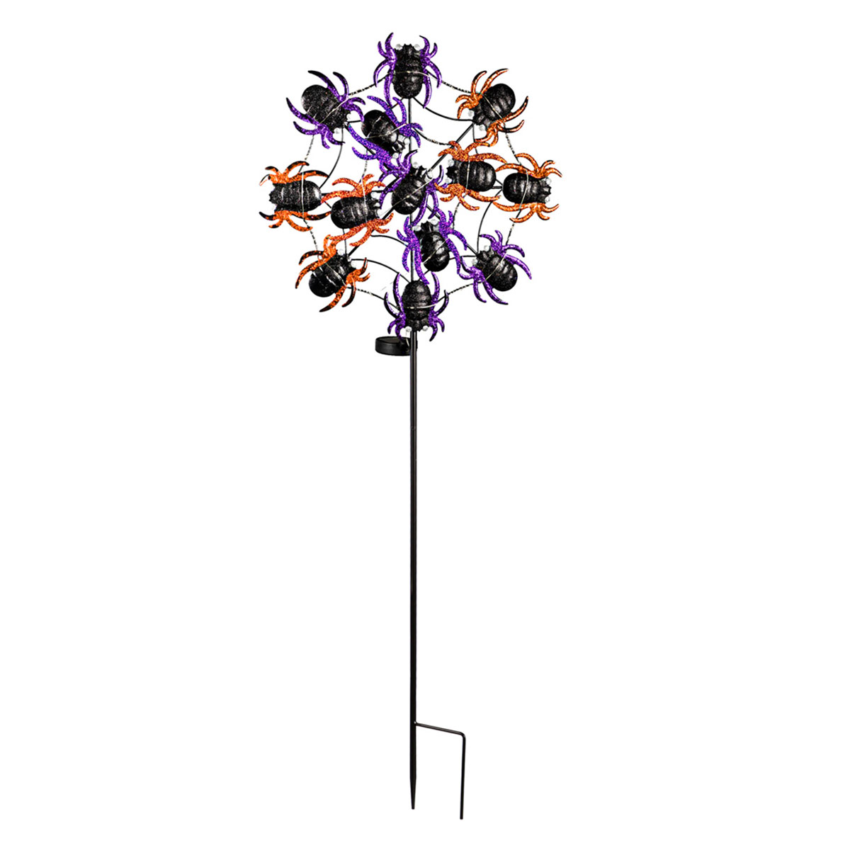 Solar Powered Spider Garden Stake