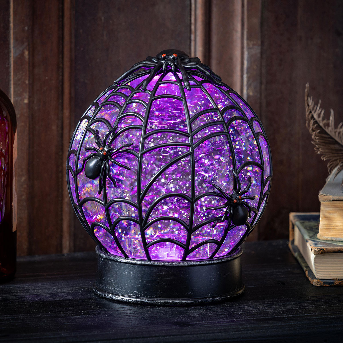 LED Spiderweb Globe