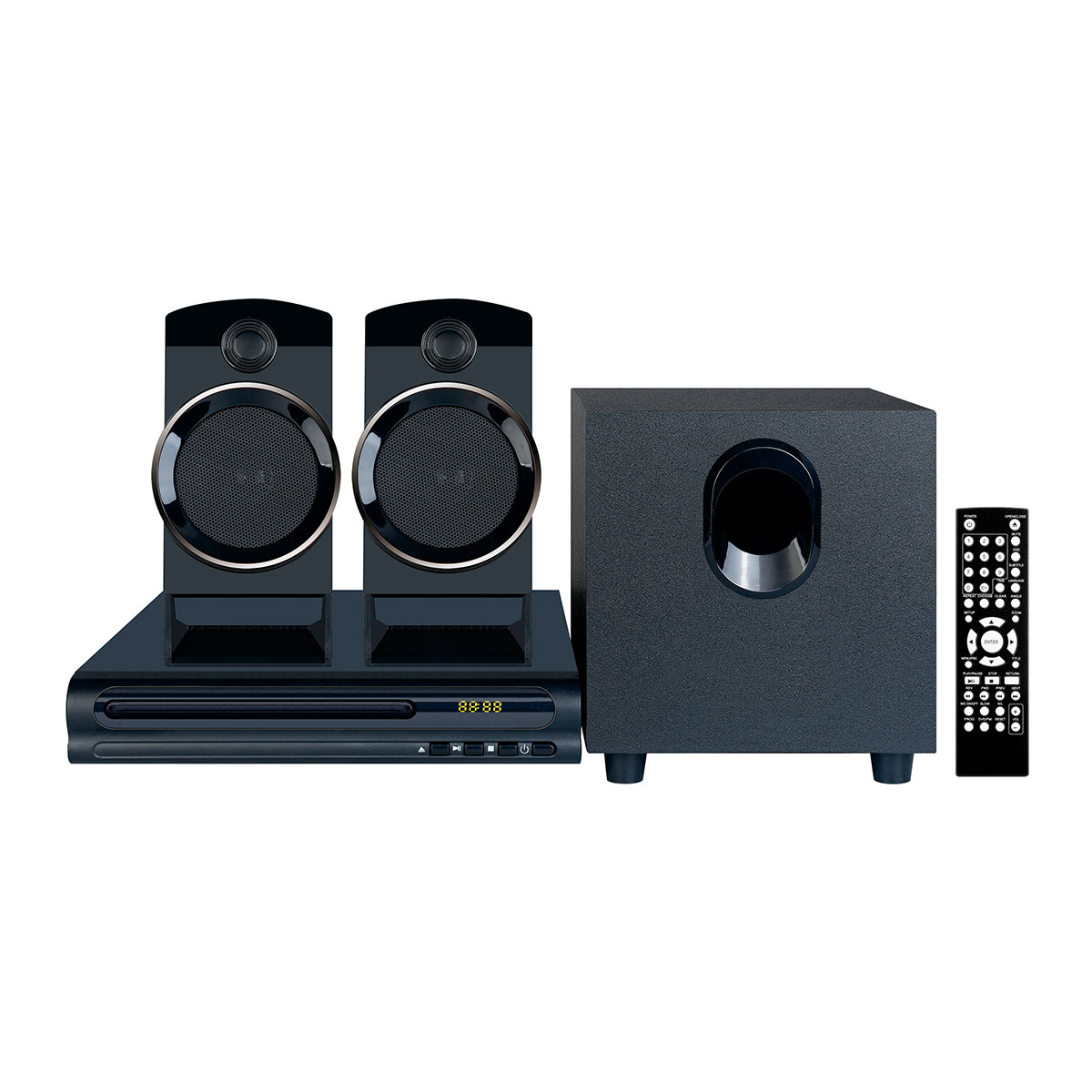 DVD Player with Home Theater Surround Sound System