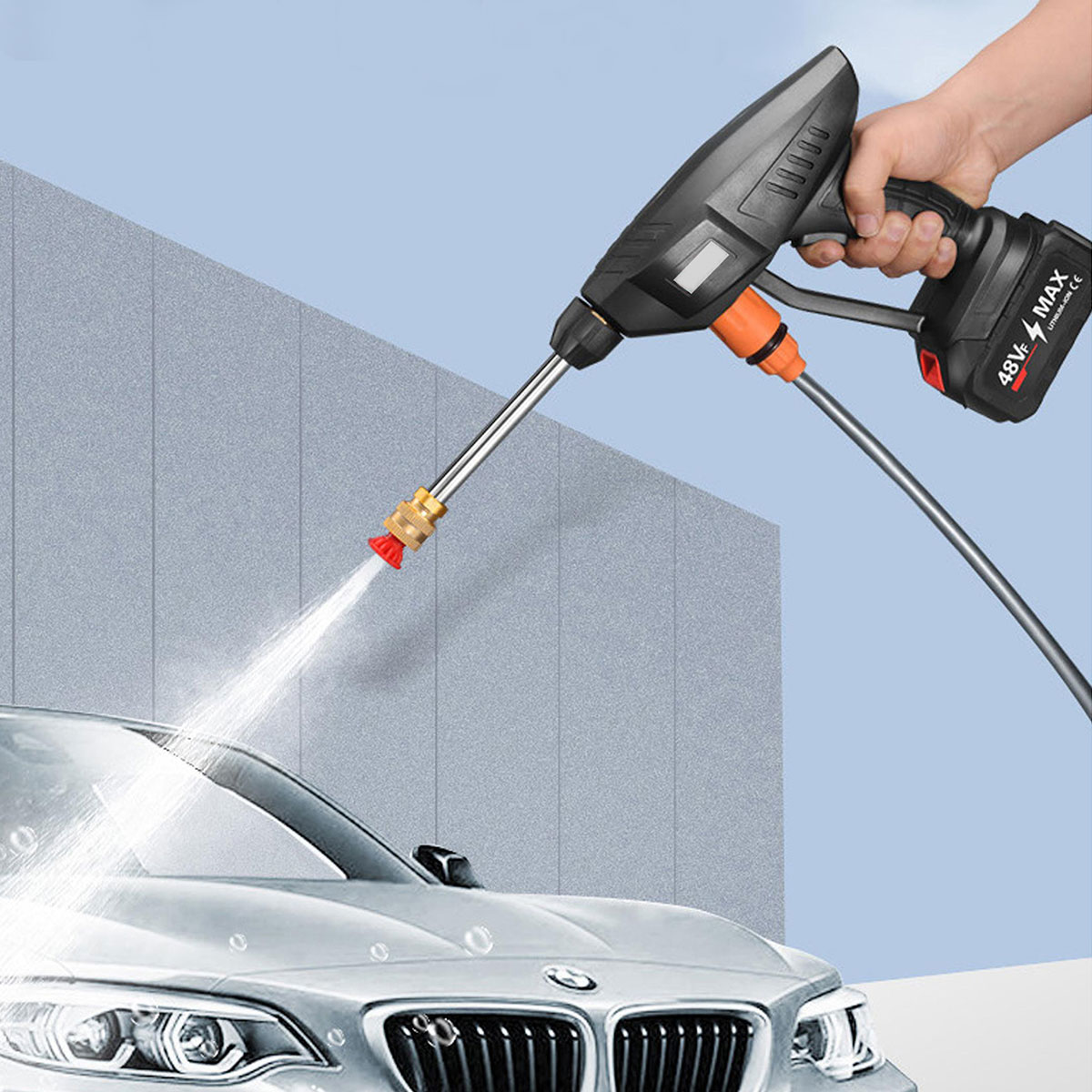 Portable Rechargeable High Pressure Power Washer