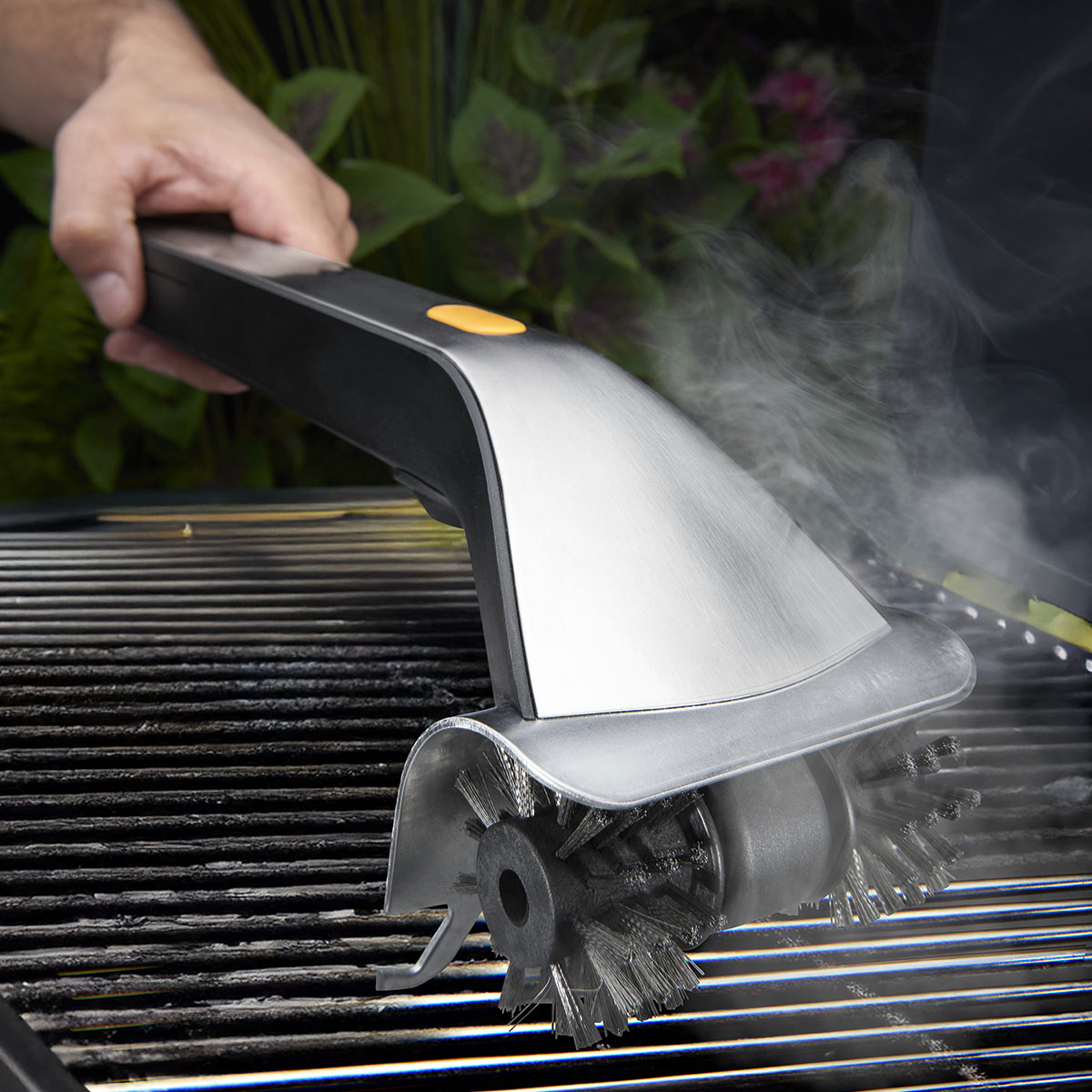 Electric Spin And Steam Power Grill Brush