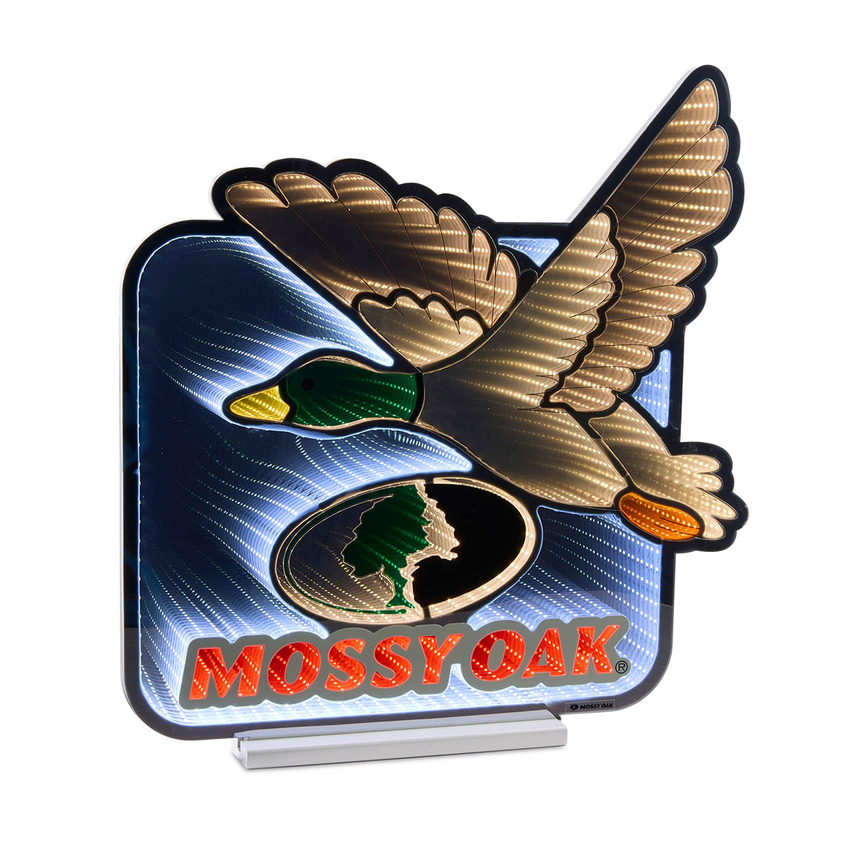 Mossy Oak Duck LED Infinity Light