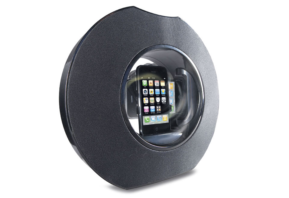 Sharper Looks Watches >> iPod/iPhone Rotating Speaker @ Sharper Image Sharper Looks Watches >> iPod/iPhone Rotating Speaker @ Sharper Image