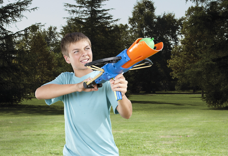 Crossbow Water Balloon Launcher Sharper Image