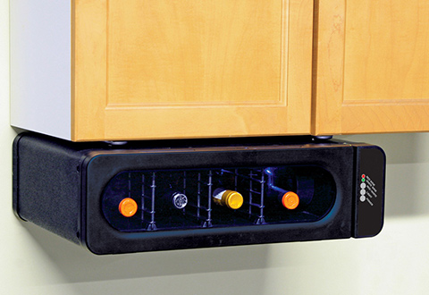Space Saving Under Cabinet Wine Cooler @ Sharper Image