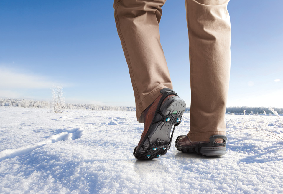 Ice Traction Slip Ons Sharper Image