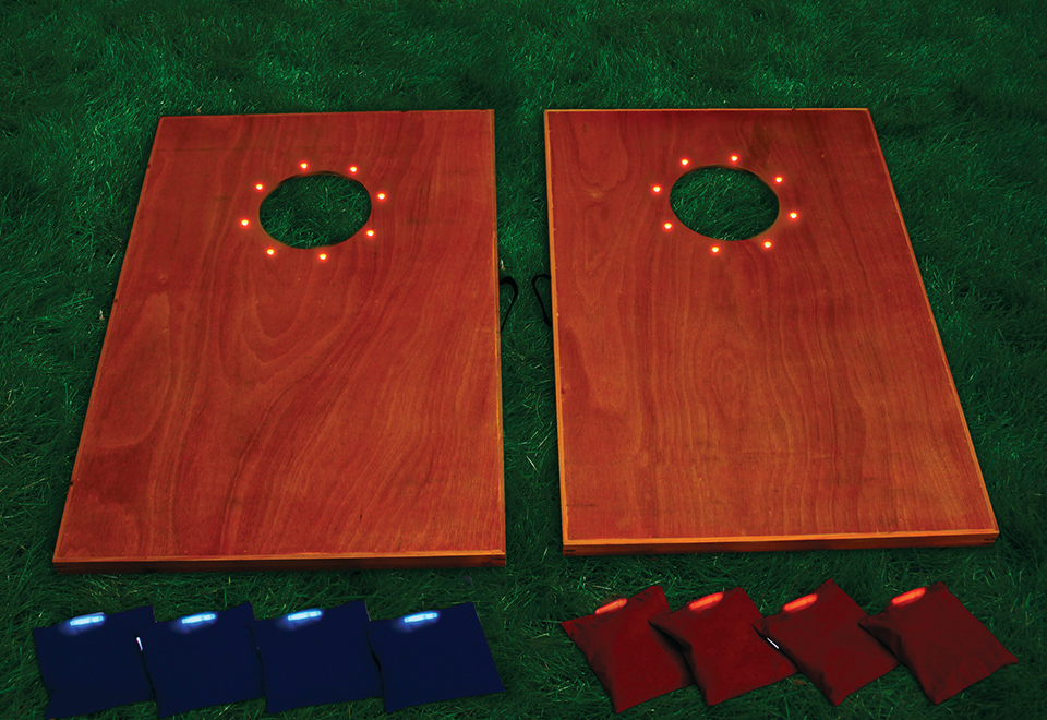 Lighted Beanbag Toss Game Sharper Image Lighted Beanbag Toss Game Sharper Image