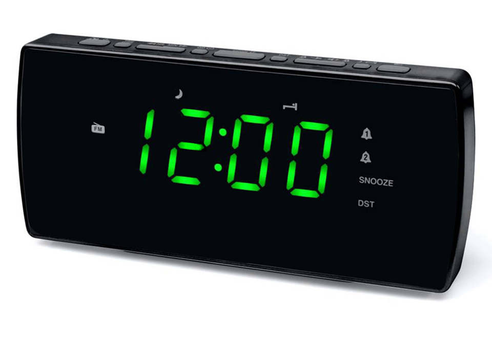 Auto Set Clock Sharper Image