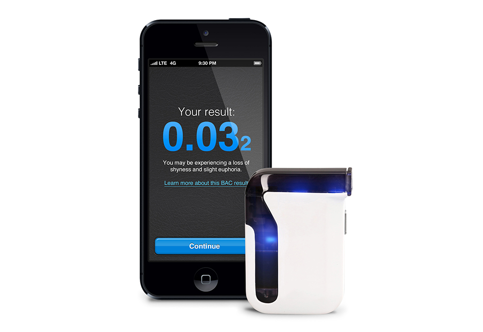 iPhone Breathalyzer Sharper Image