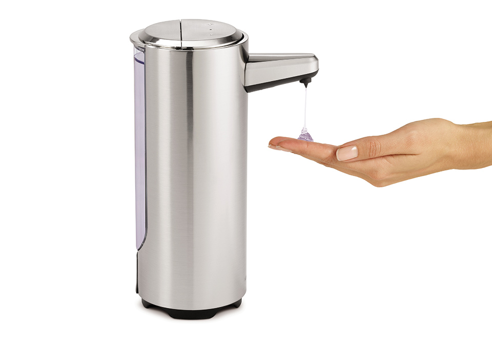 simplehuman® Rechargeable Sensor Soap Dispenser Sharper Image