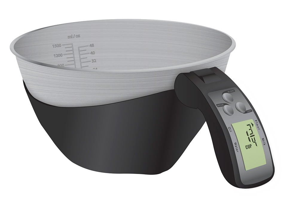 Digital Mixing Bowl and Scale Sharper Image