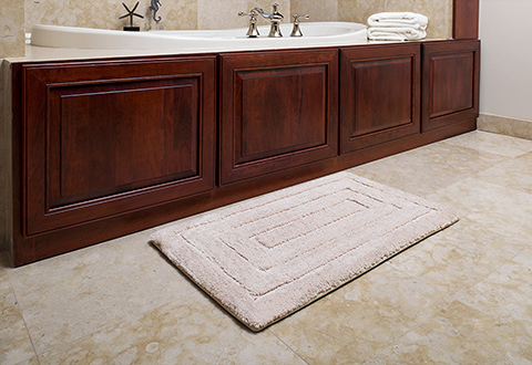 Luxe Memory Foam Bath Rug Sharper Image