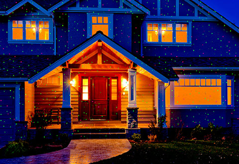 Landscape Laser Light Projector @ Sharper Image - Landscape Laser Light Projector @ Sharper Image
