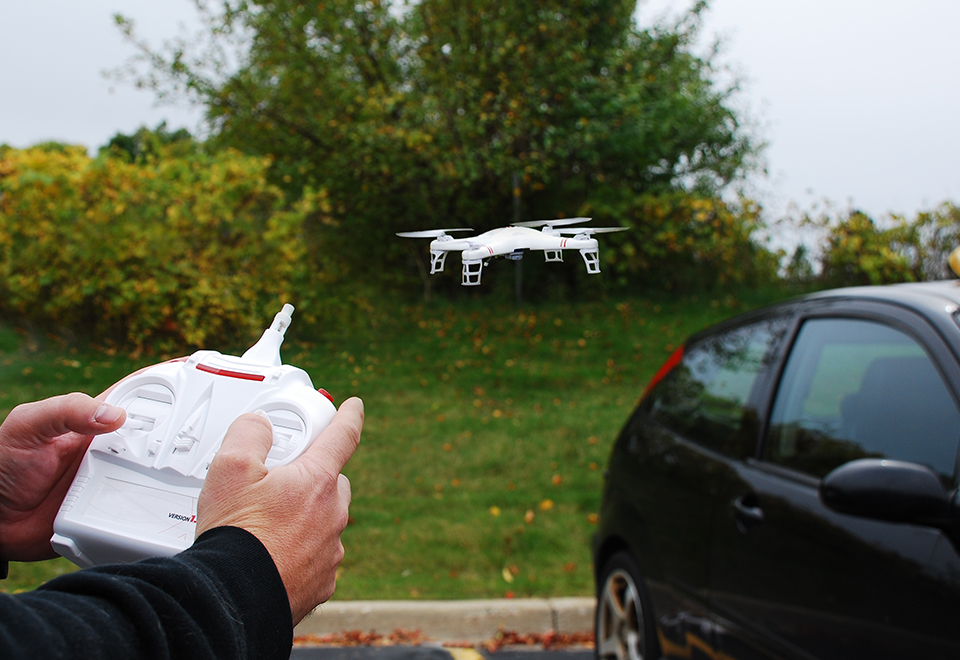 Video Camera Drone @ Sharper Image