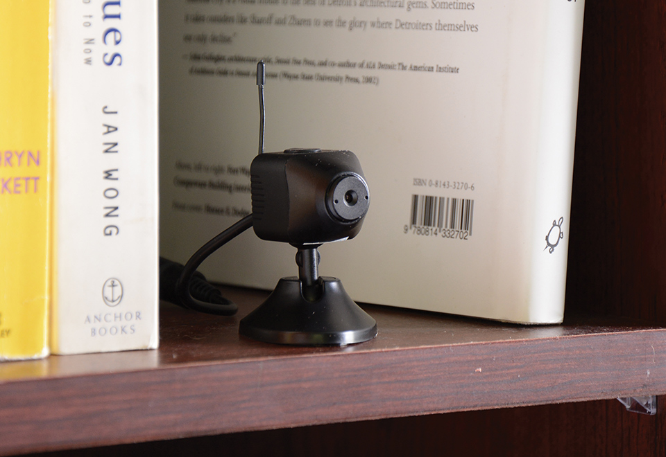 Worlds Smallest Wireless Security Cameras (Set of 2) Sharper Image