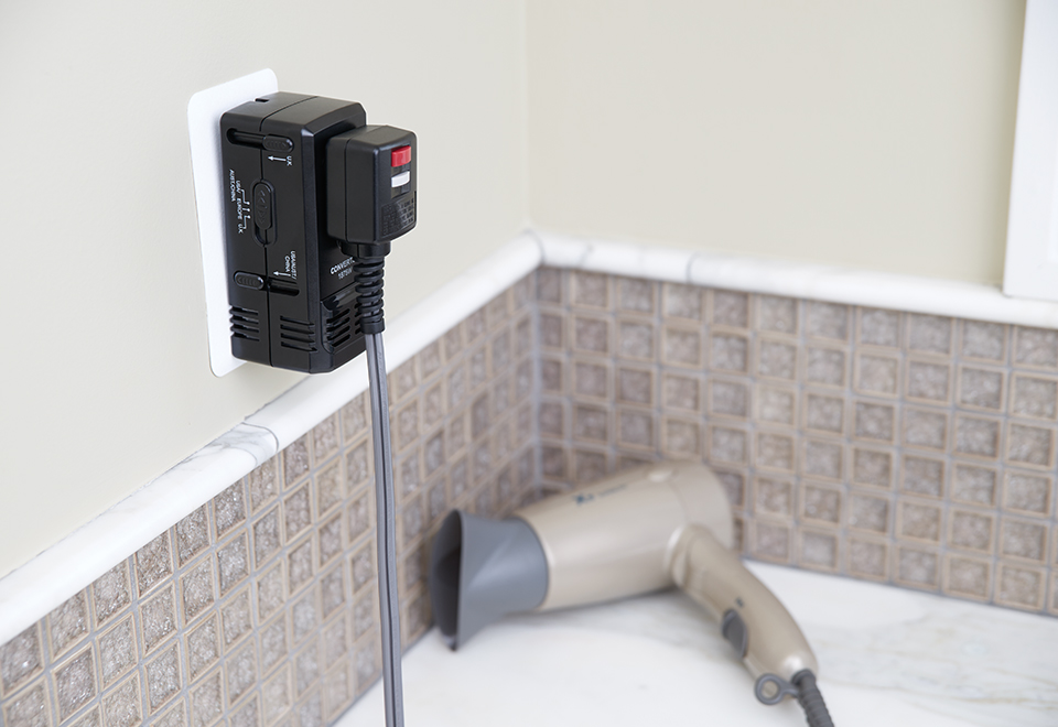 High Voltage World Travel Adapter Sharper Image