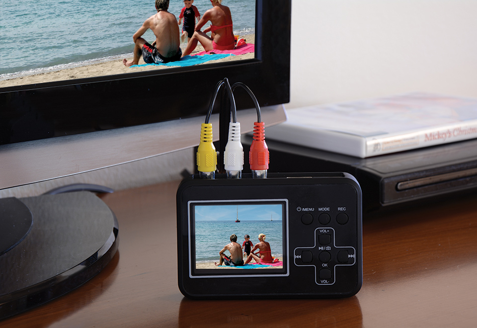 Portable Video Recorder and Converter Sharper Image