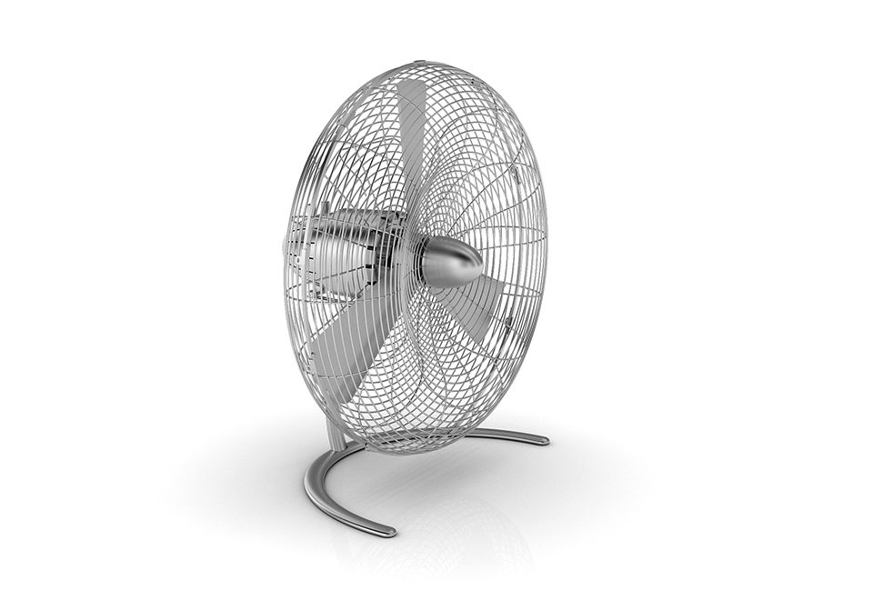 Industrial Floor Fan Sharper Image