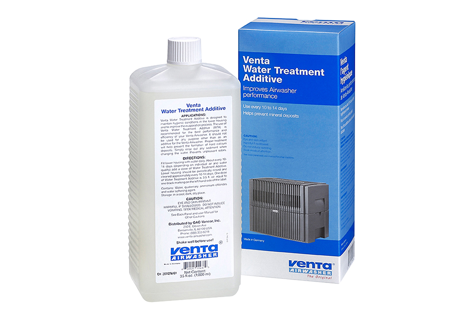 Water Treatment Additive for the Filterless Air Purifier and Humidifier Sharper Image