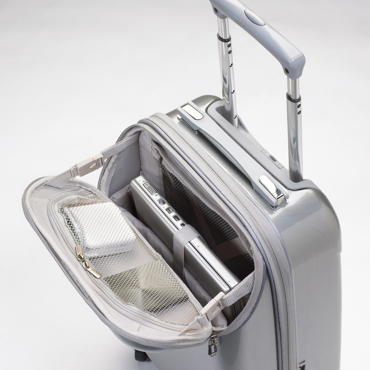 MultiAccess 360 degree CarryOn Luggage Sharper Image