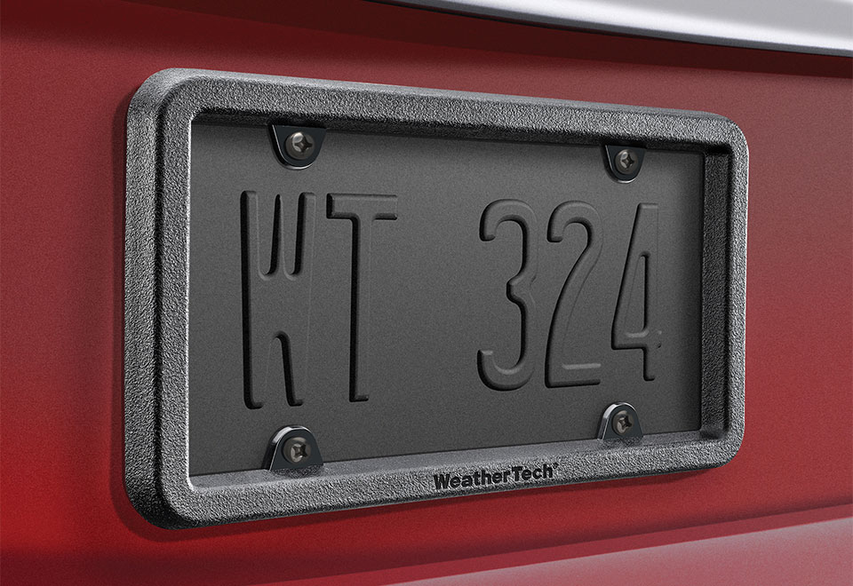 WeatherTech® License Plate Frame Sharper Image