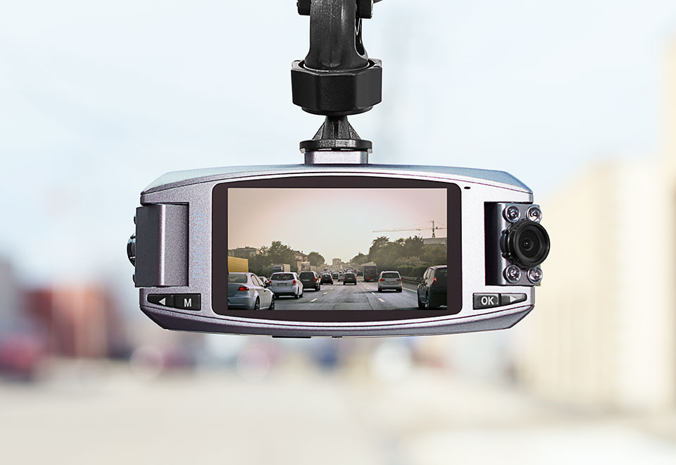 Dual Recording Windshield Camera Sharper Image