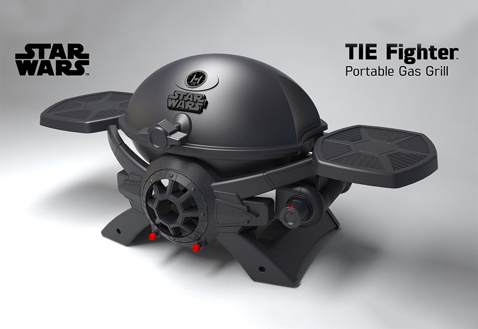 Star Wars Barbecue Grill Sharper Image