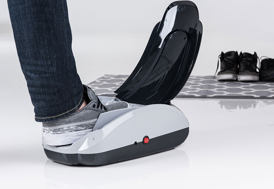 Automatic Shoe Cover Dispenser Sharper Image