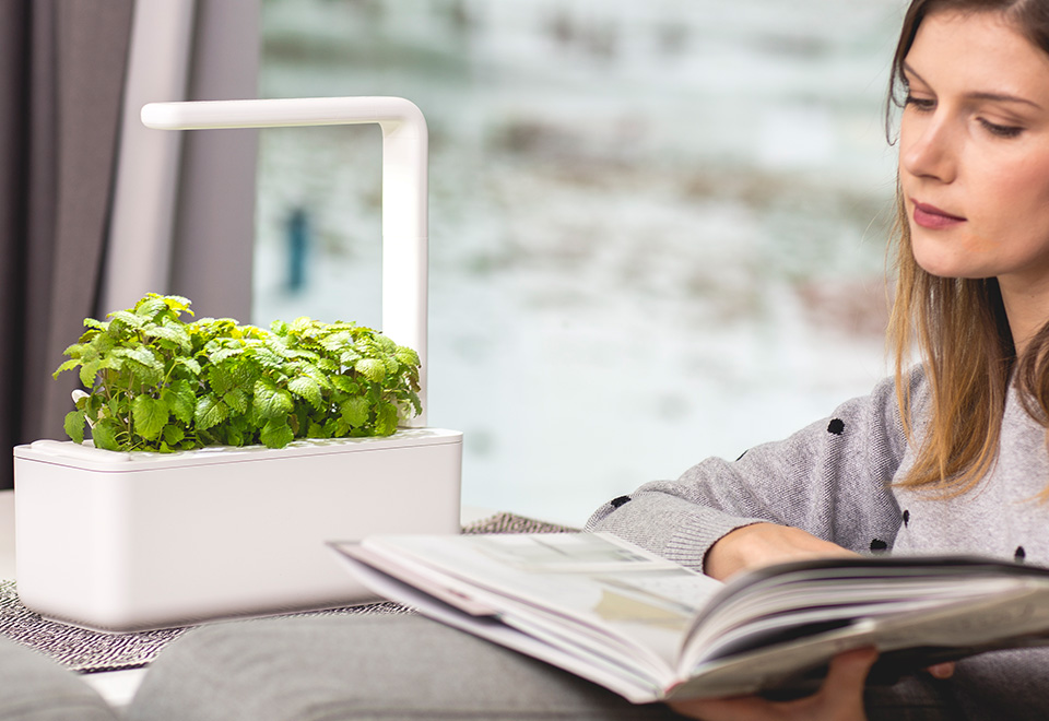 The World's Smartest Indoor Garden Sharper Image