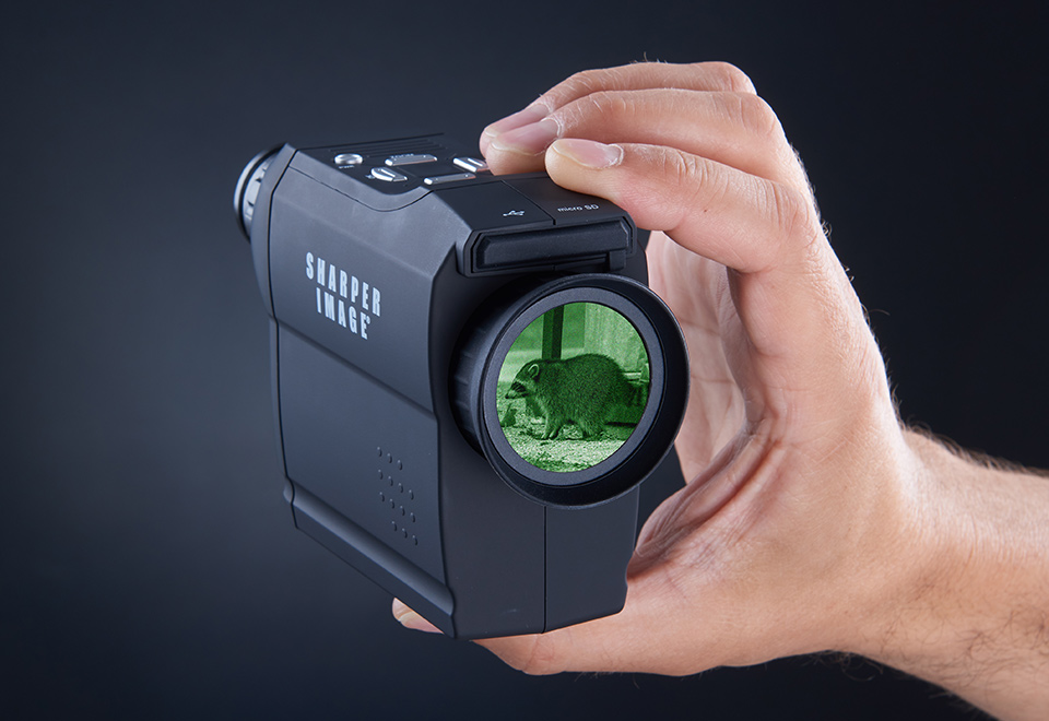 Night Vision Monocular Camcorder Sharper Image